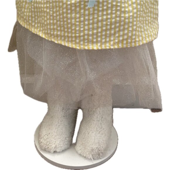 Pottery Barn Kids 32” Bunny Rabbit Set Couple Easter Freestanding Decor RARE Tag - Picture 11 of 16